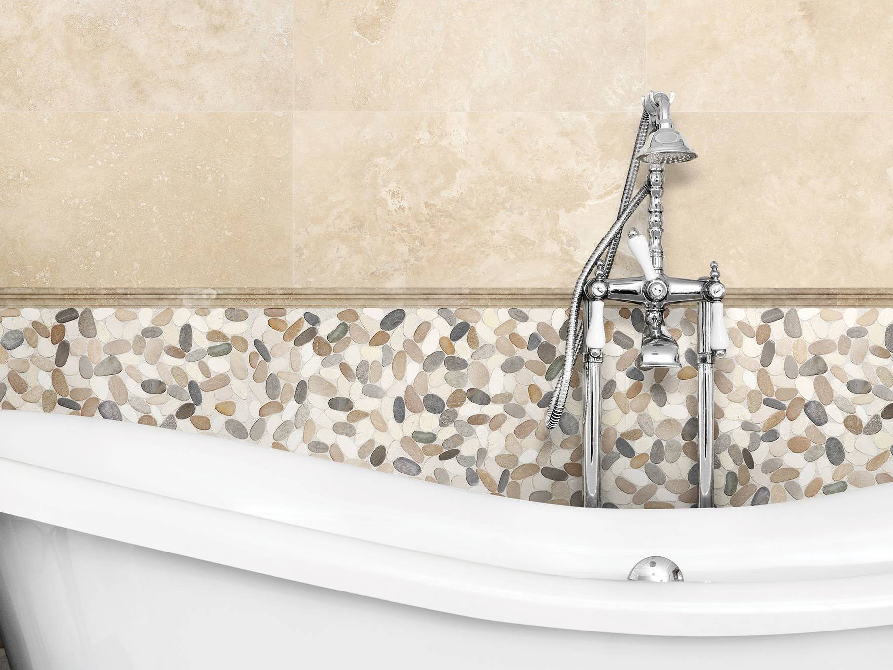 BLISS ZEN PEBBLE MOSAICS | Macar's Interiors