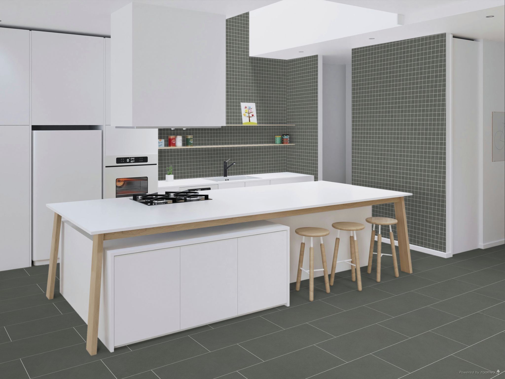 Concord Umber Matte 12x24 & 2x2 | Macar's Interiors