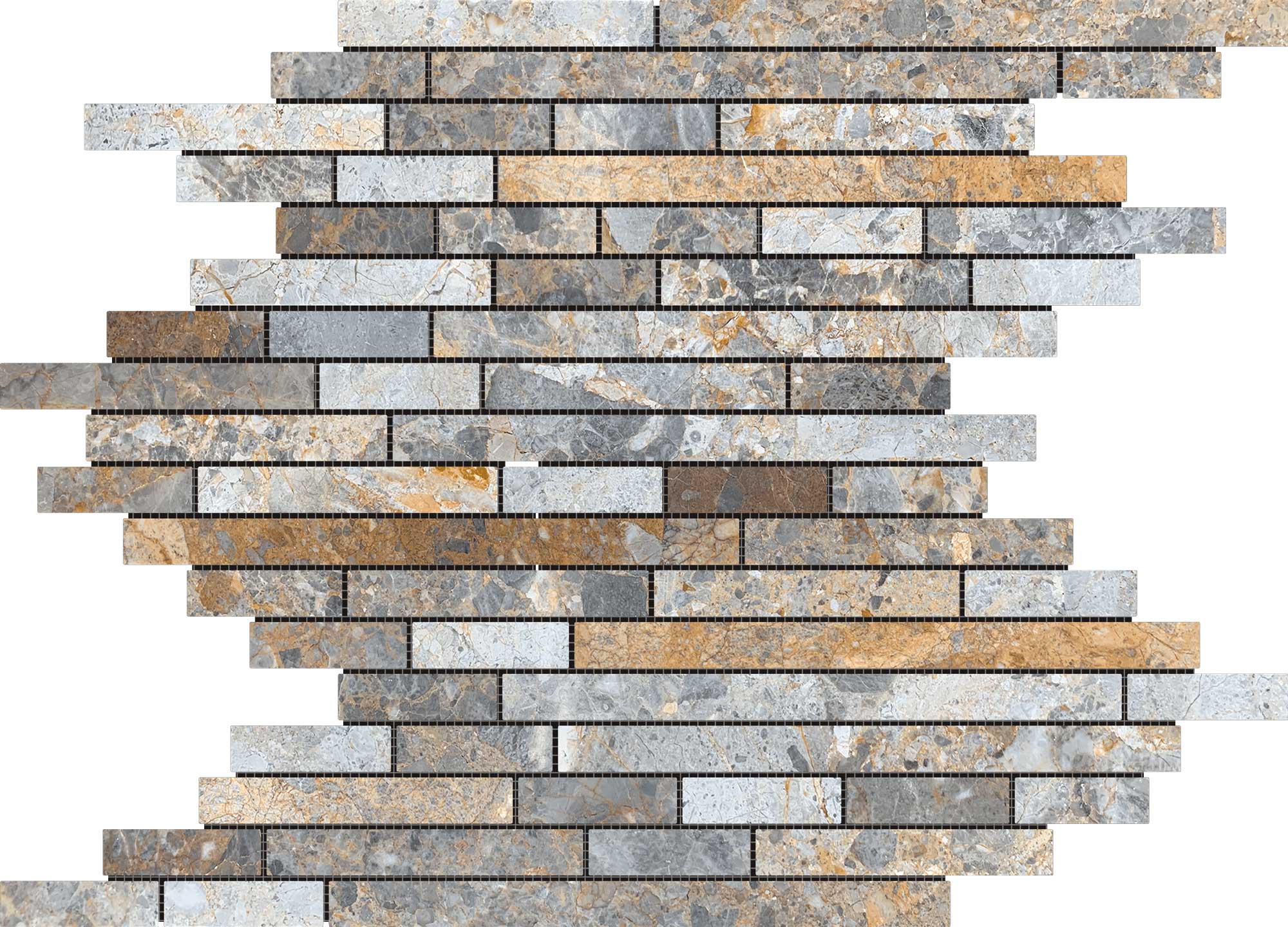 Baguette Royal Vein Mosaic | Macar's Interiors