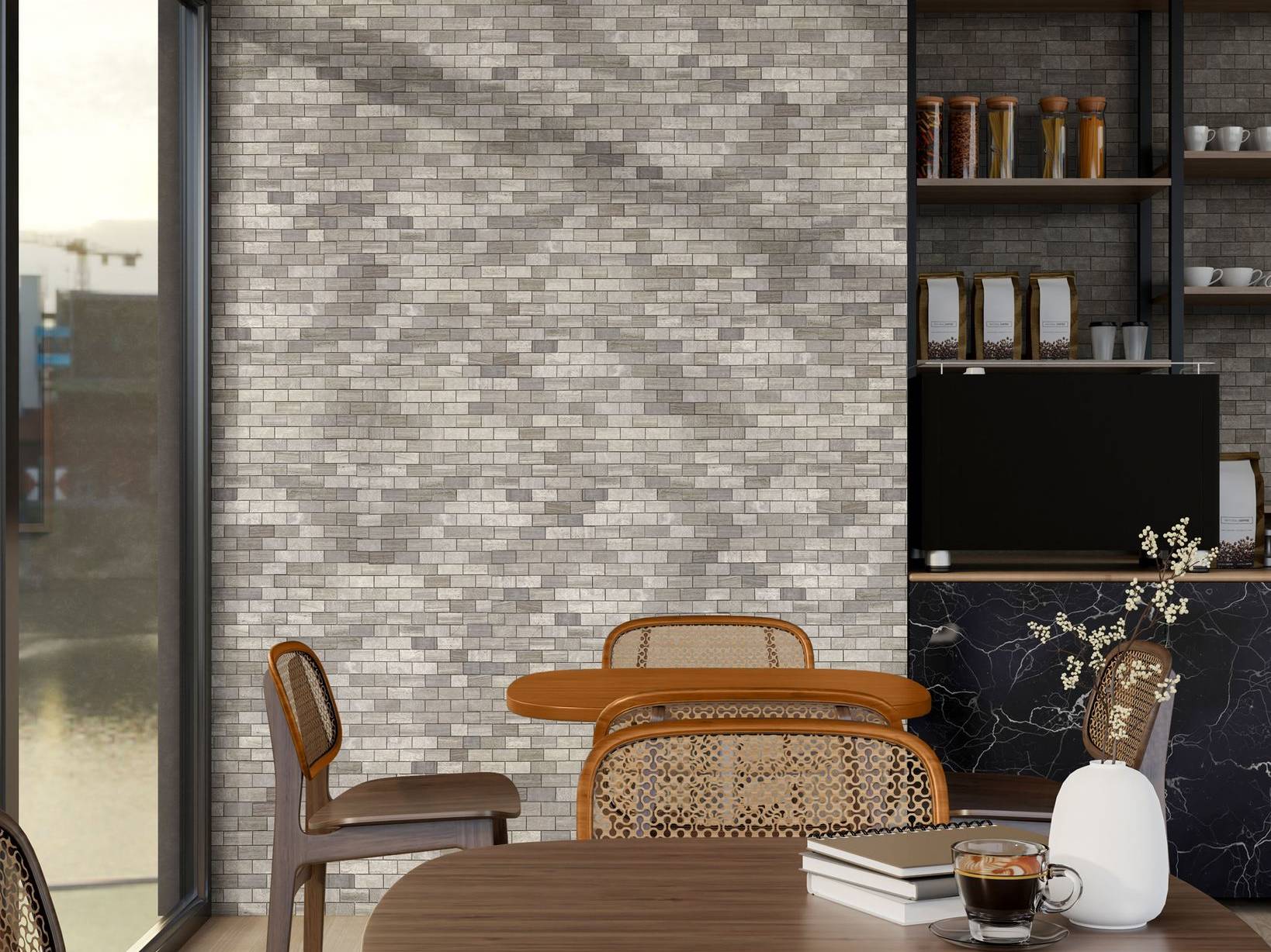 Brick Limestone Multi Finish Grey 3 | Macar's Interiors