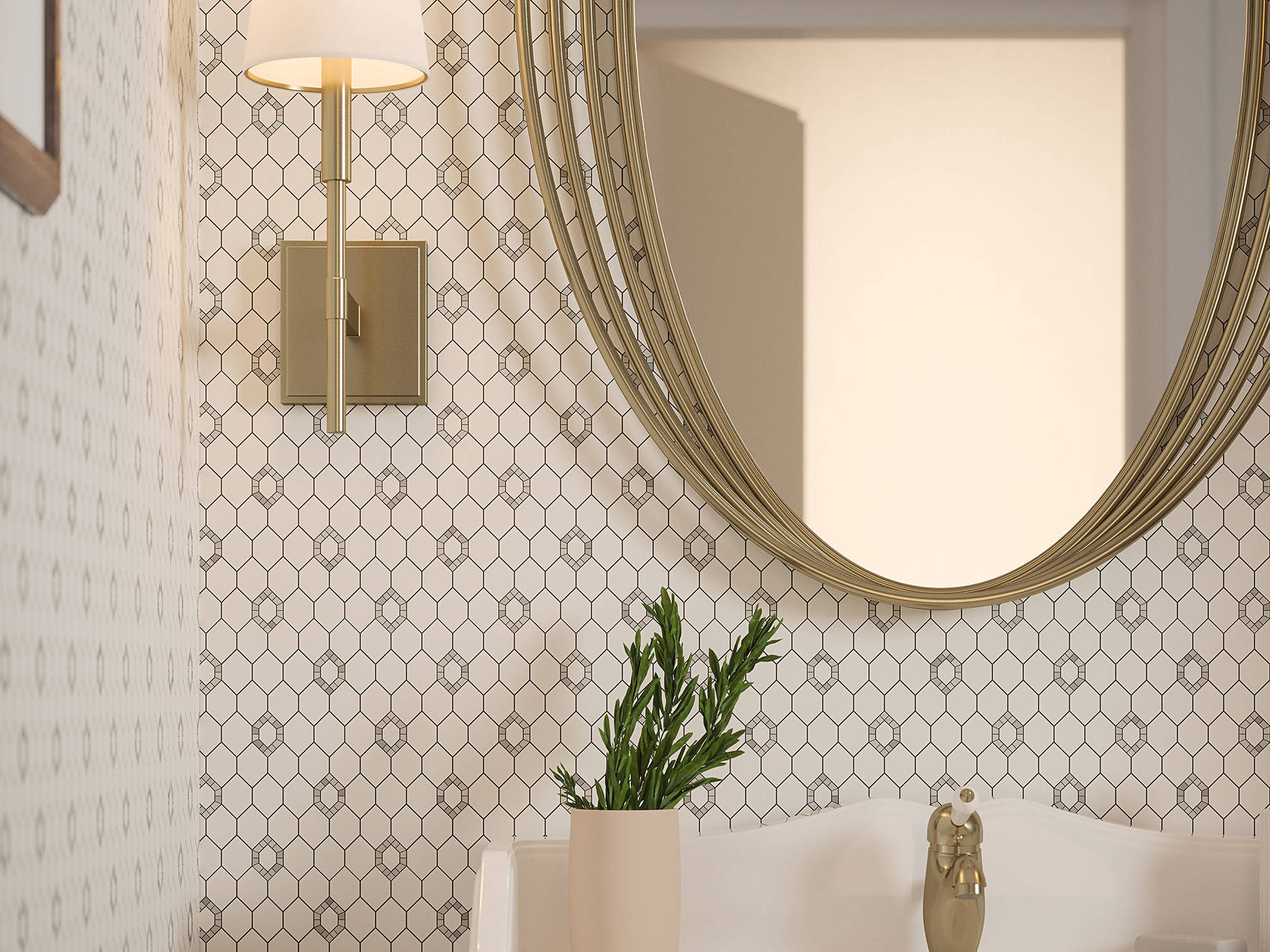 Daffodil Grey Mosaic | Macar's Interiors