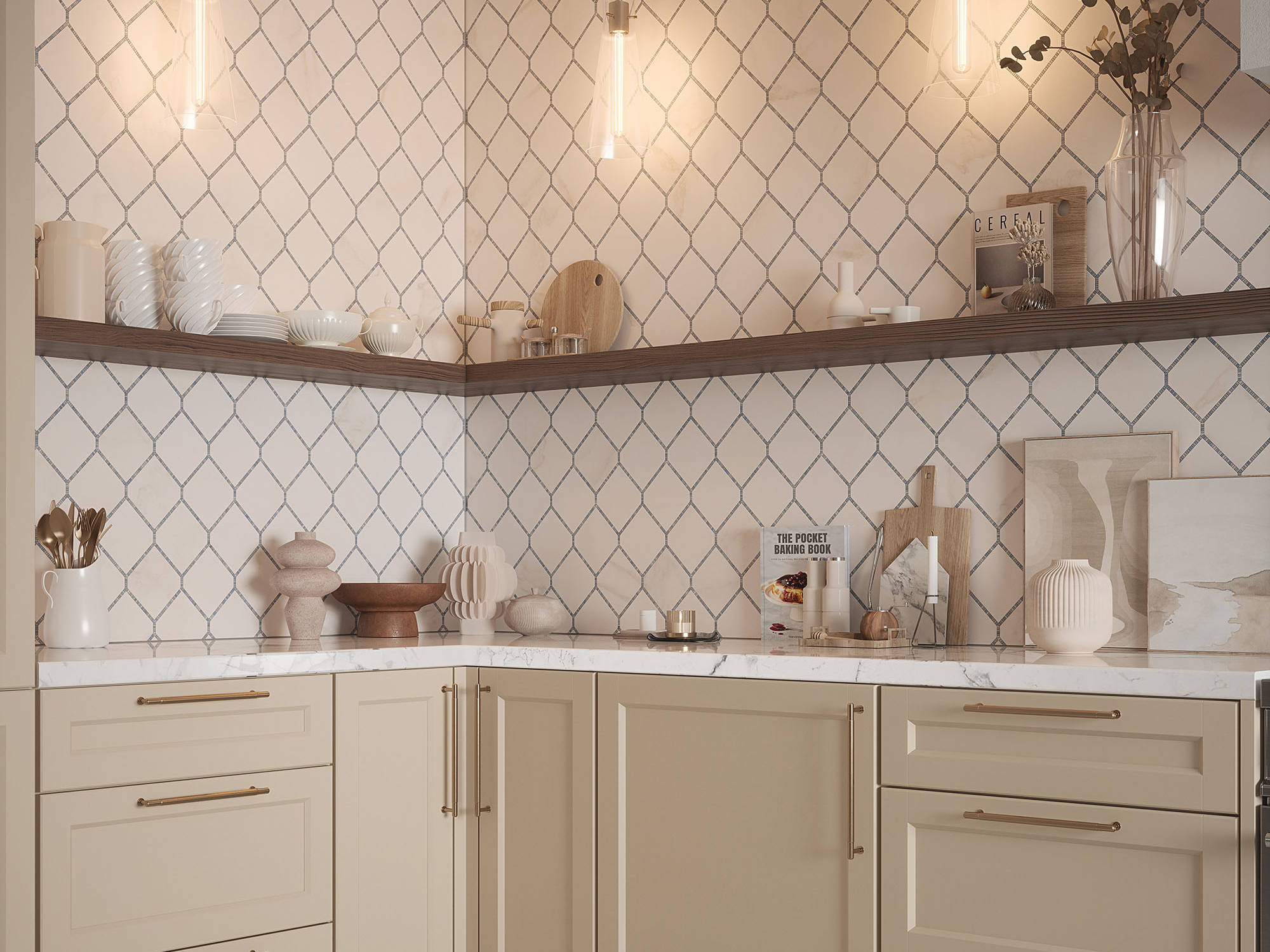 Elm Blue Mosaic 1 | Macar's Interiors