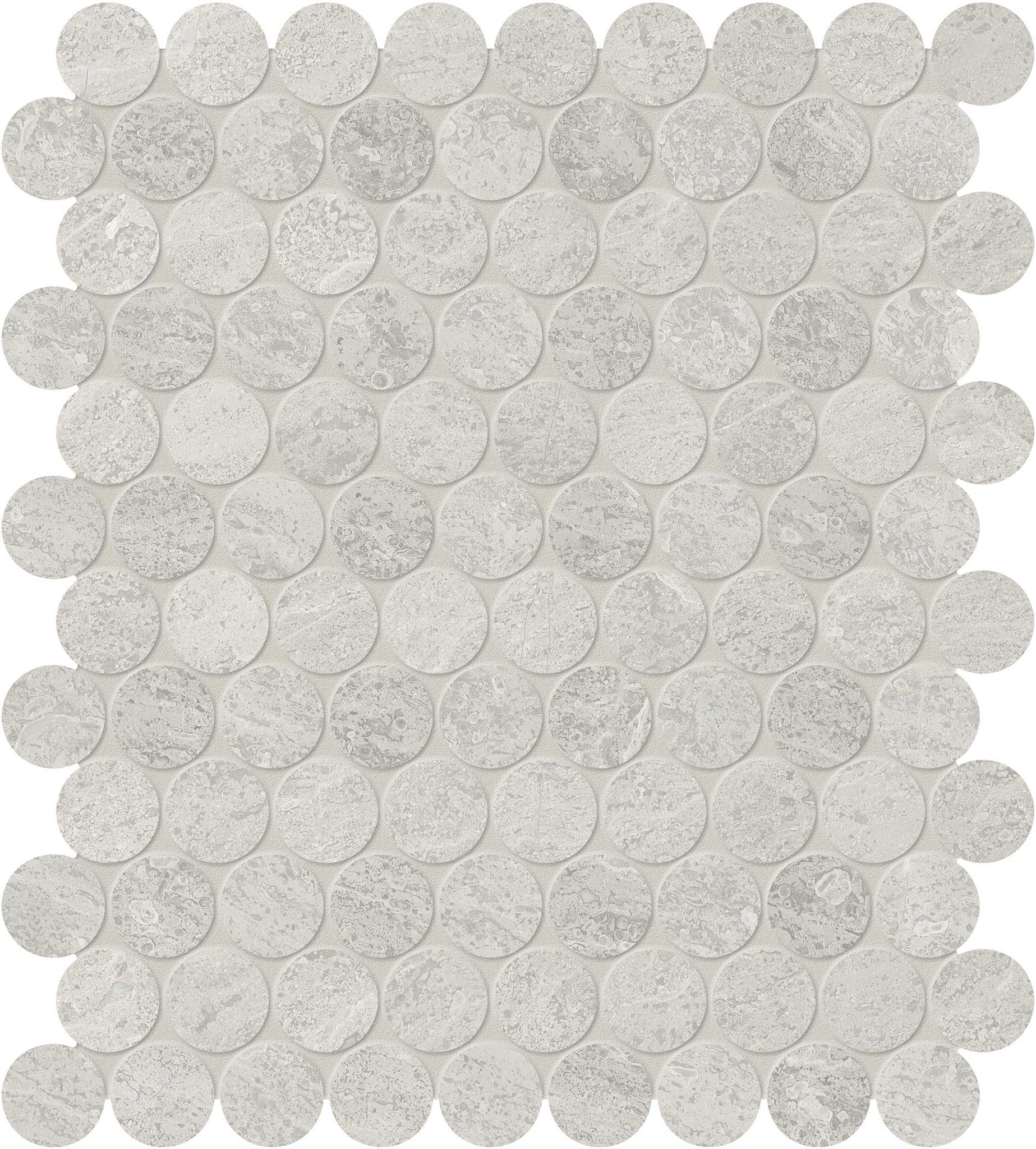 Anciano Grigio 1.25 Penny Round Mosaic | Macar's Interiors