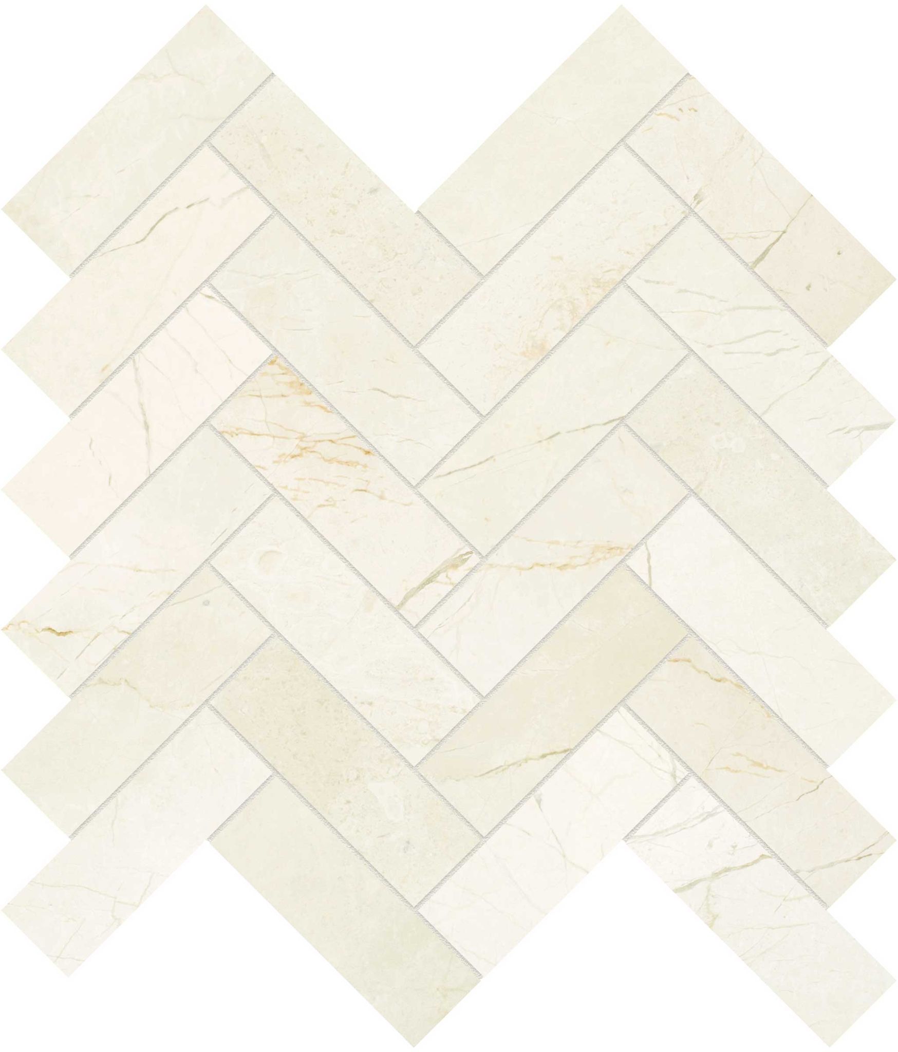 Avorio Crema 1.25x4 Herringbone Mosaic | Macar's Interiors