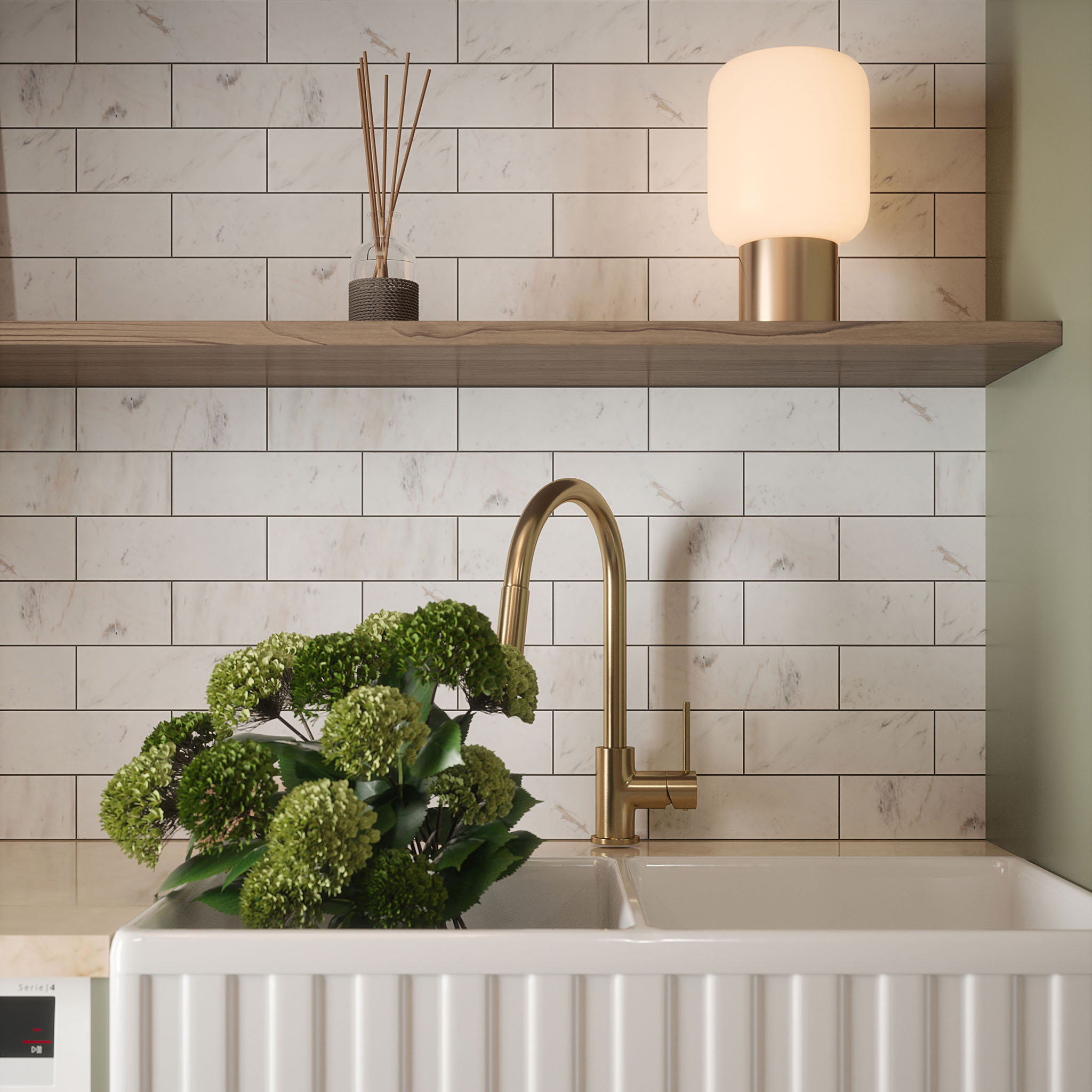 Camellia Field Tile | Macar's Interiors