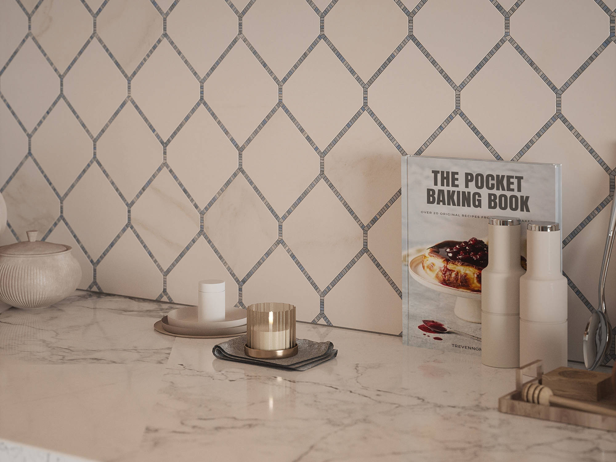 Elm Blue Mosaic 0 | Macar's Interiors