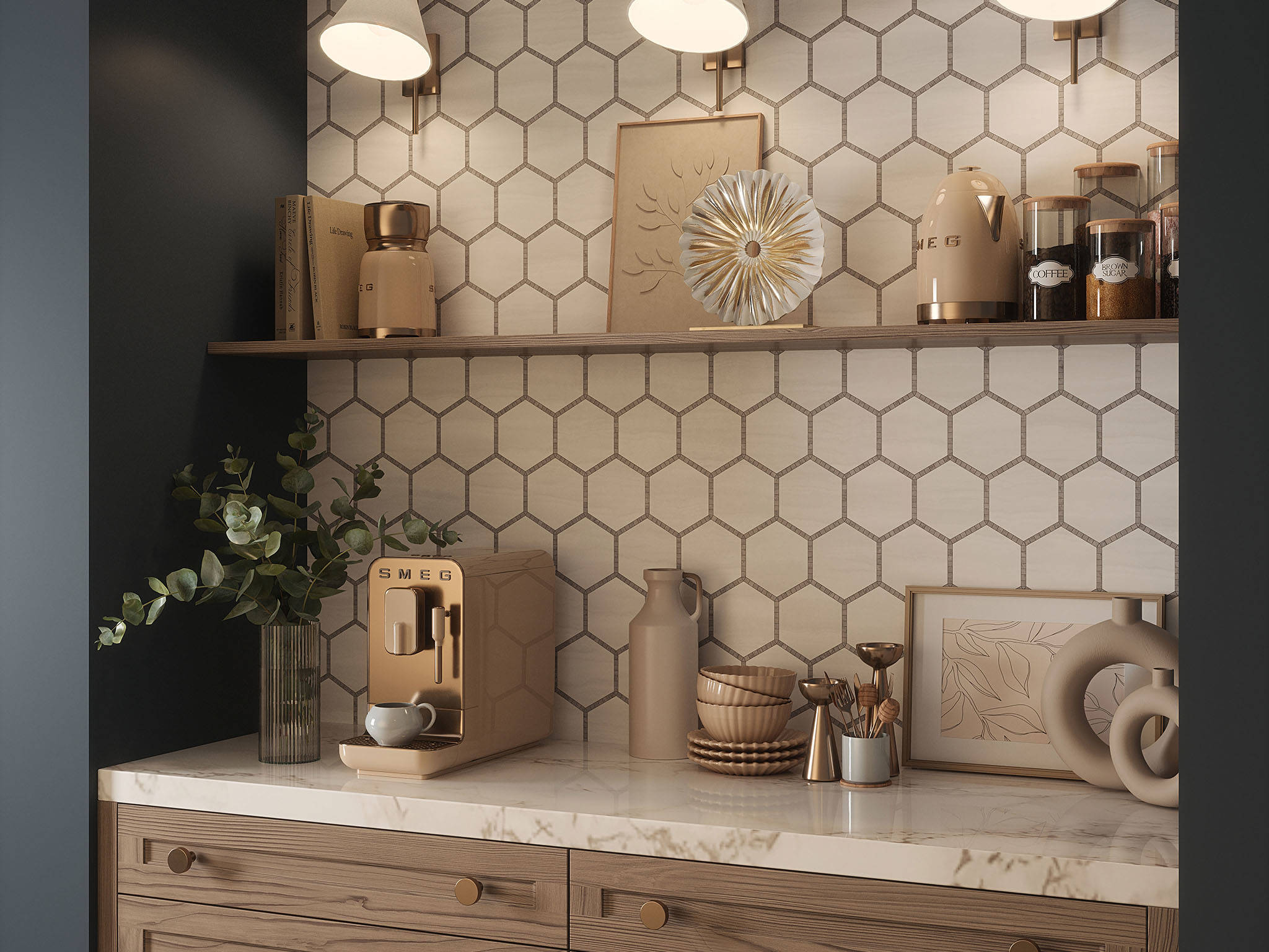 Gram Grey Mosaic | Macar's Interiors