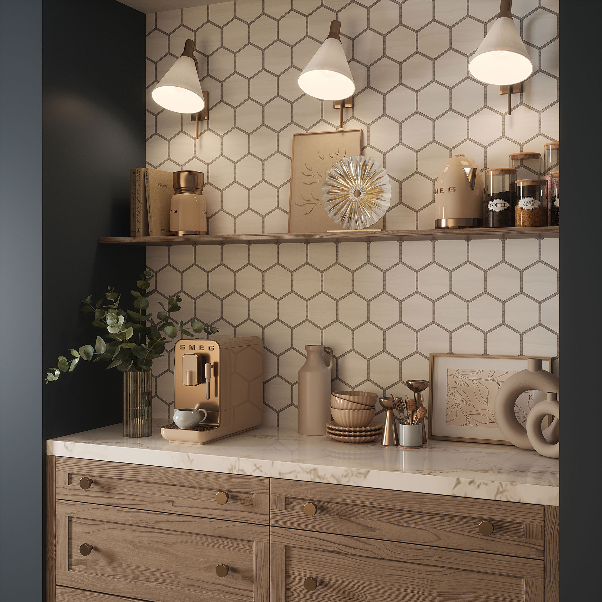 Gram Grey Mosaic | Macar's Interiors