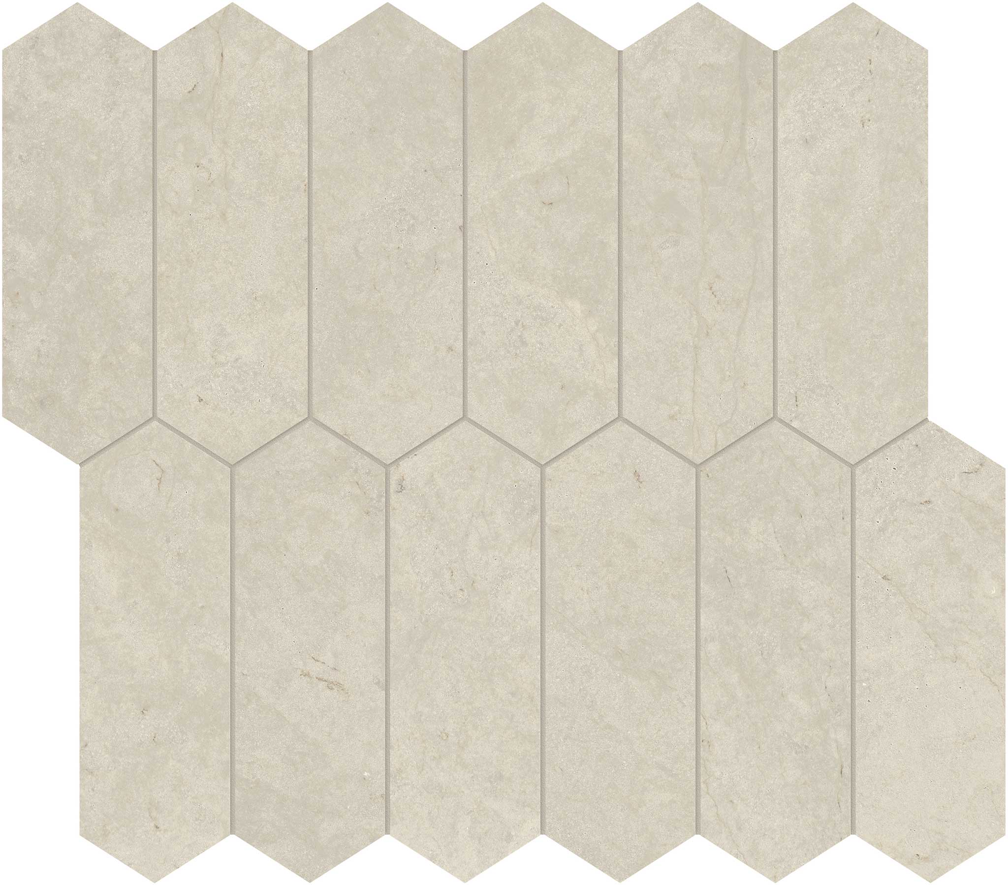 Tierra Halo 2x6 Picket Mosaic | Macar's Interiors