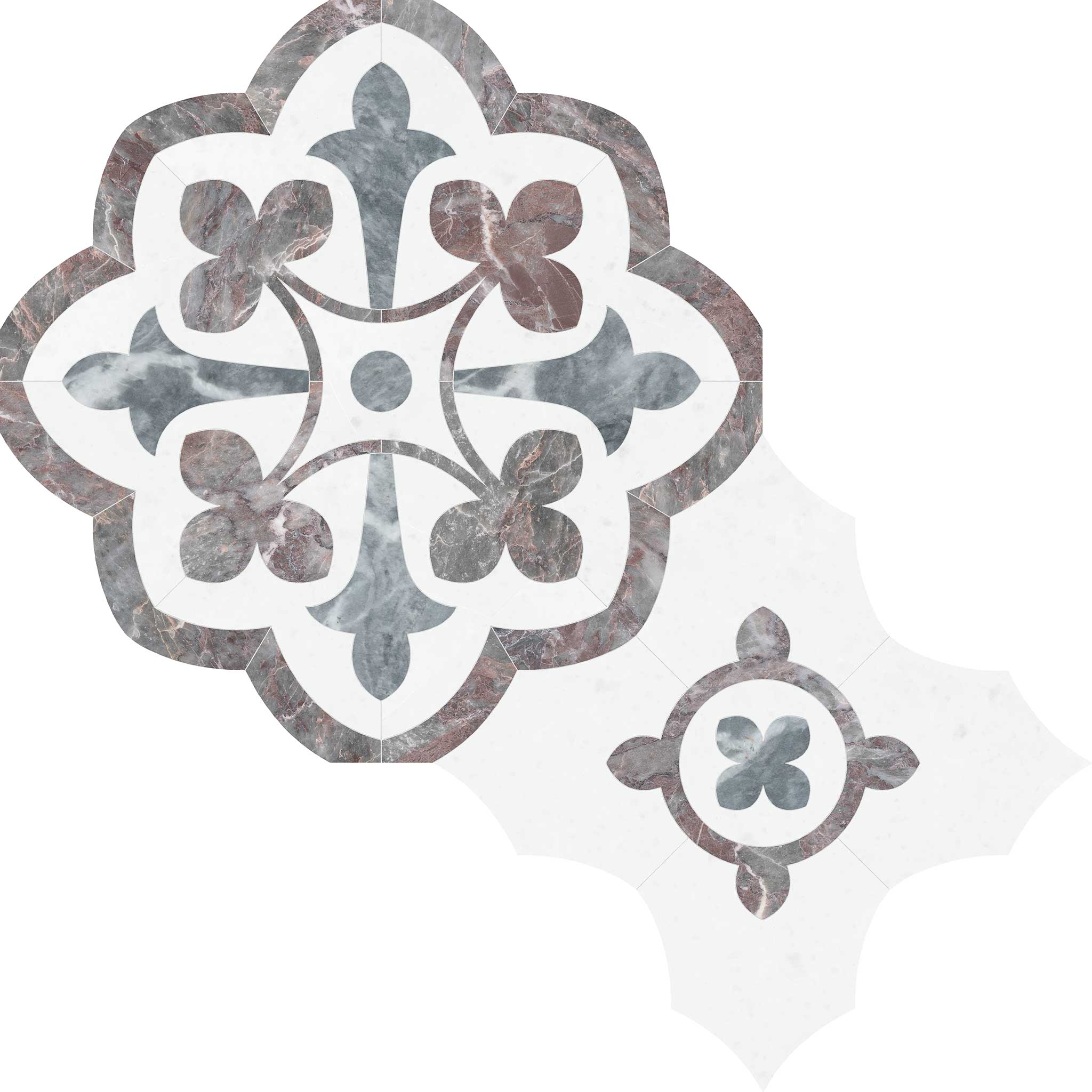 Utopio Fleur Blush Mosaic | Macar's Interiors