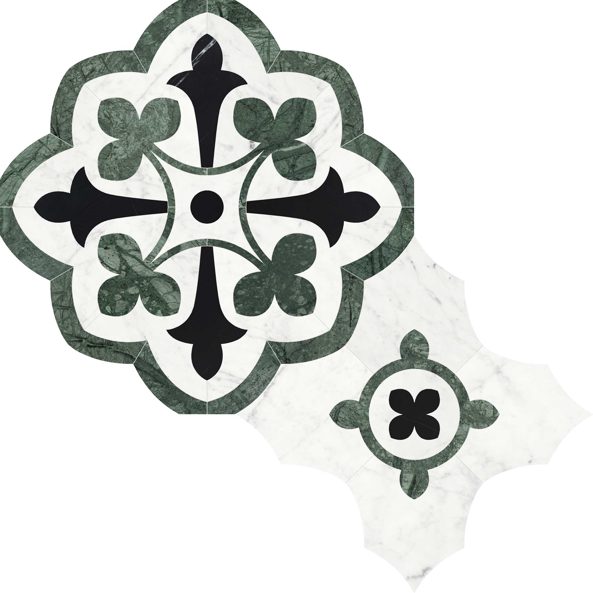 Utopio Fleur Pine Mosaic | Macar's Interiors