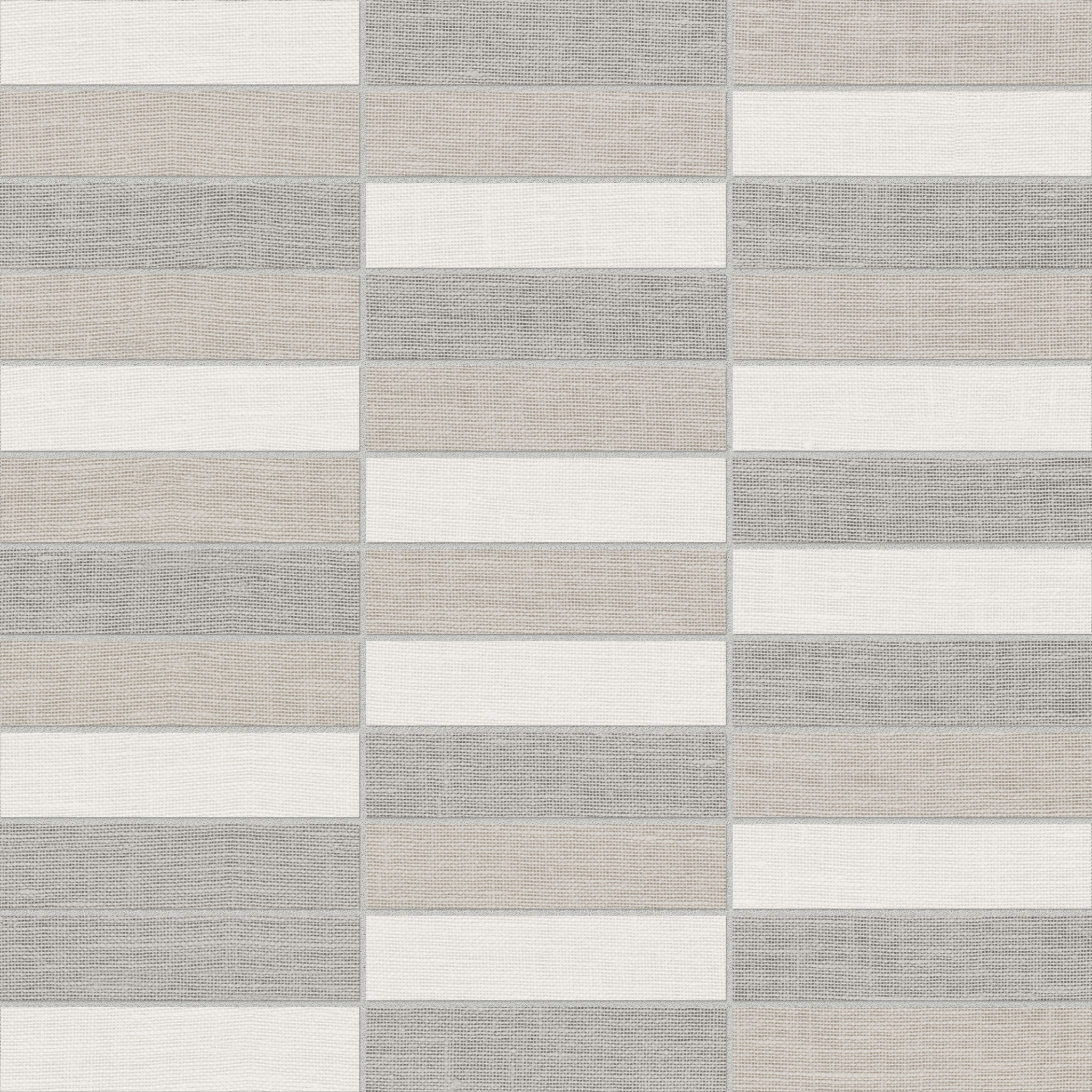 Fabrika 1X4 Stacked Mosaic Light Matte | Macar's Interiors