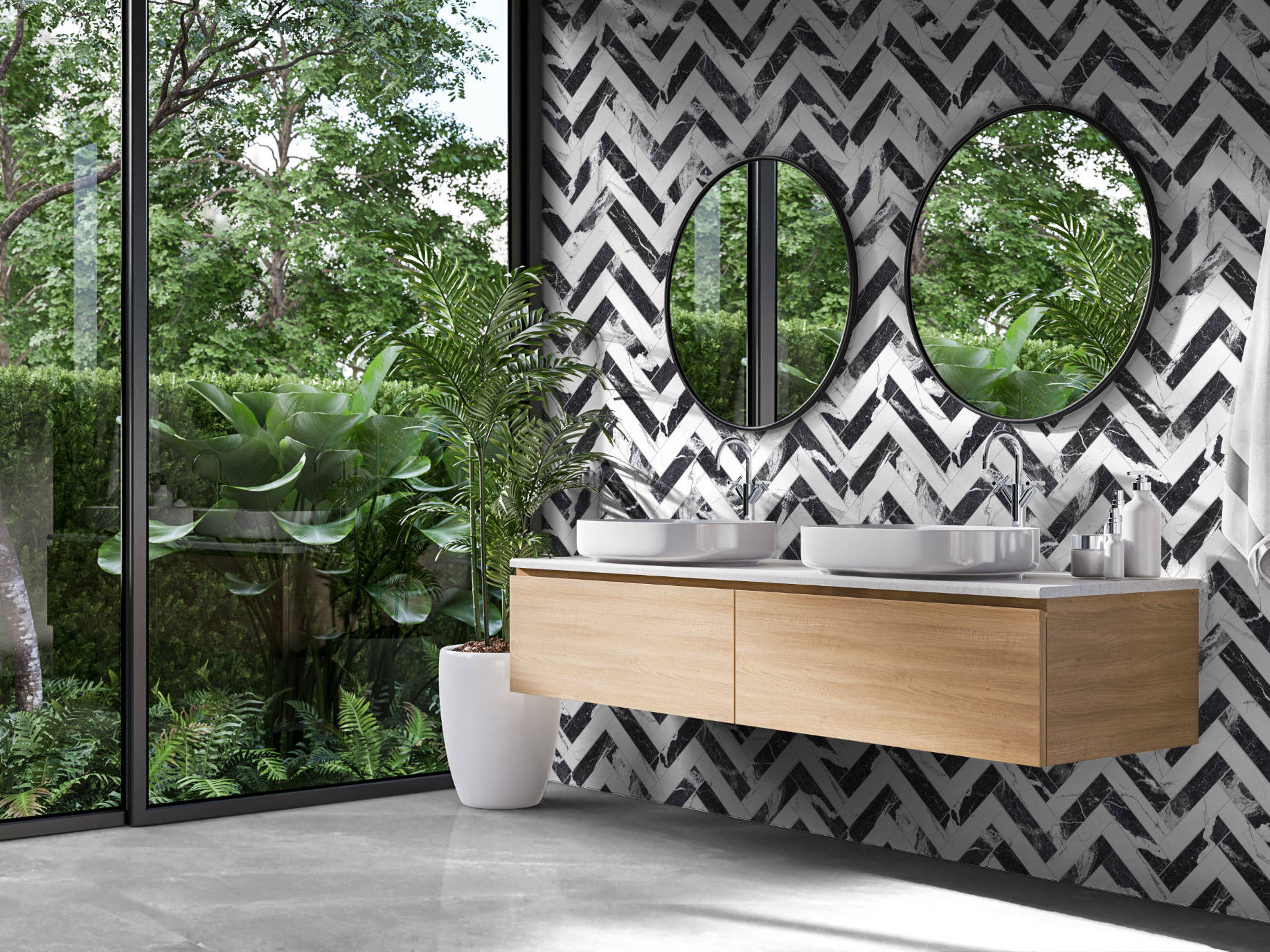 Obsession Nero & Statuario  | Macar's Interiors