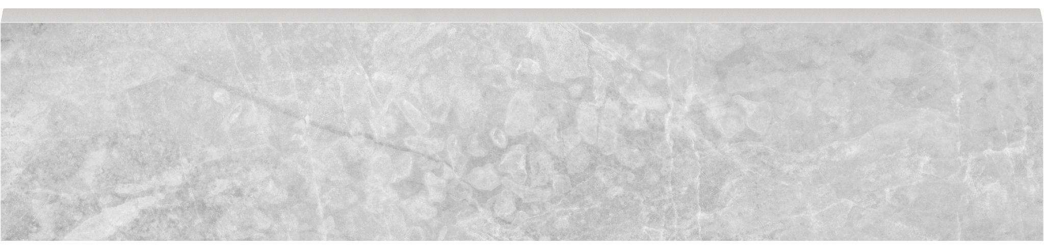 Plata 3x12 Perla Grigia Bullnose Matte | Macar's Interiors