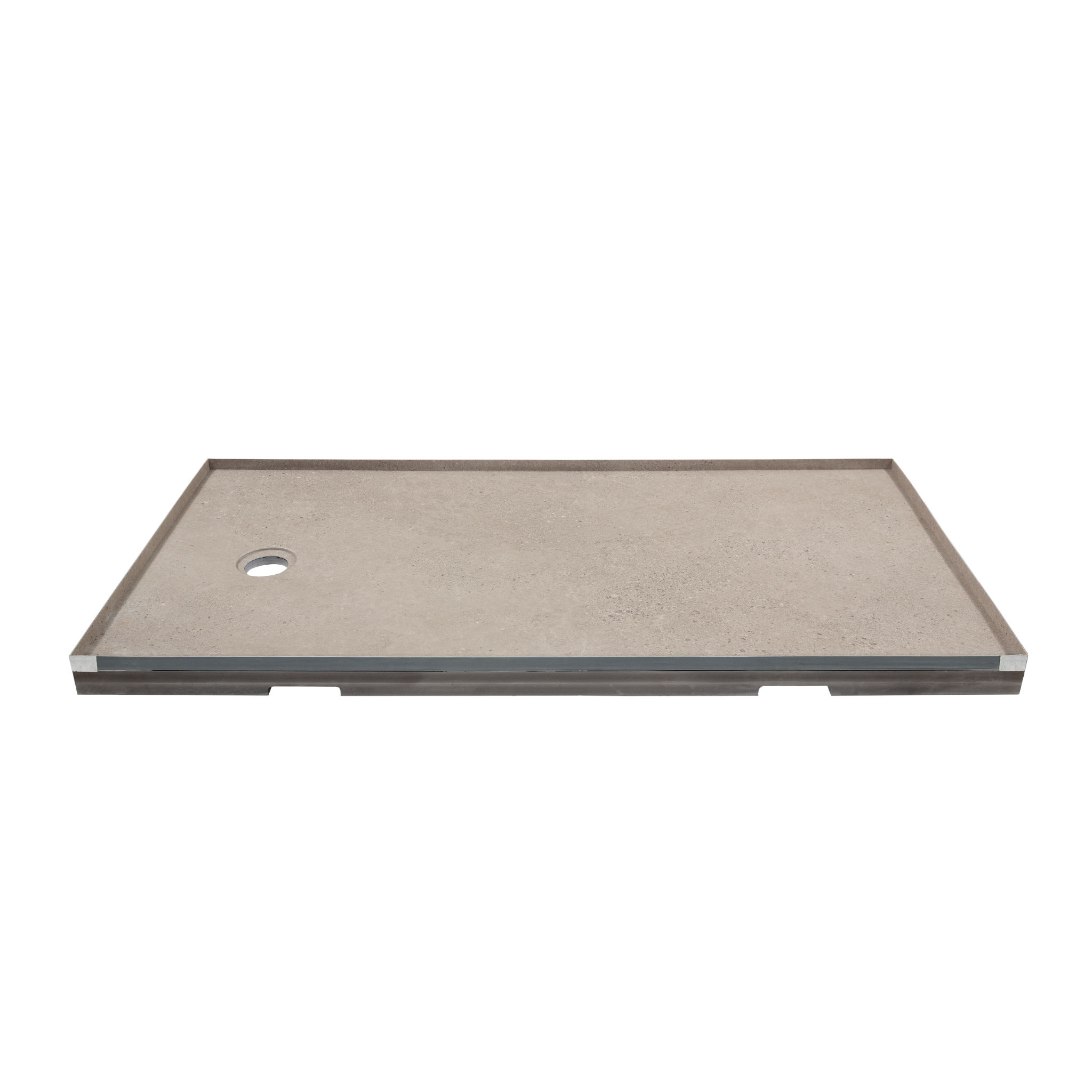 Shower Pan 30x60 Concrete Sand | Macar's Interiors