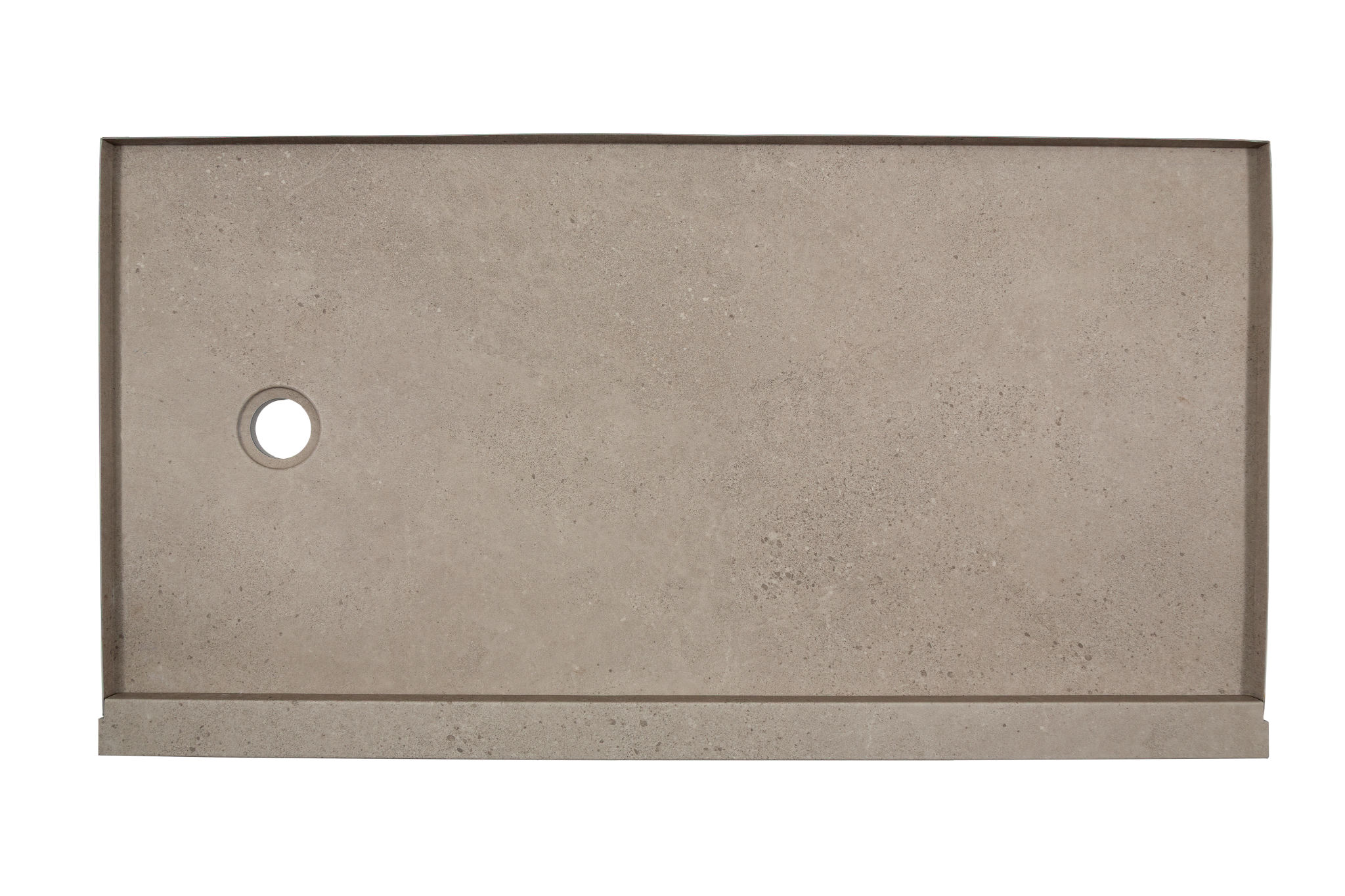 Shower Pan 30x60 Concrete Sand | Macar's Interiors