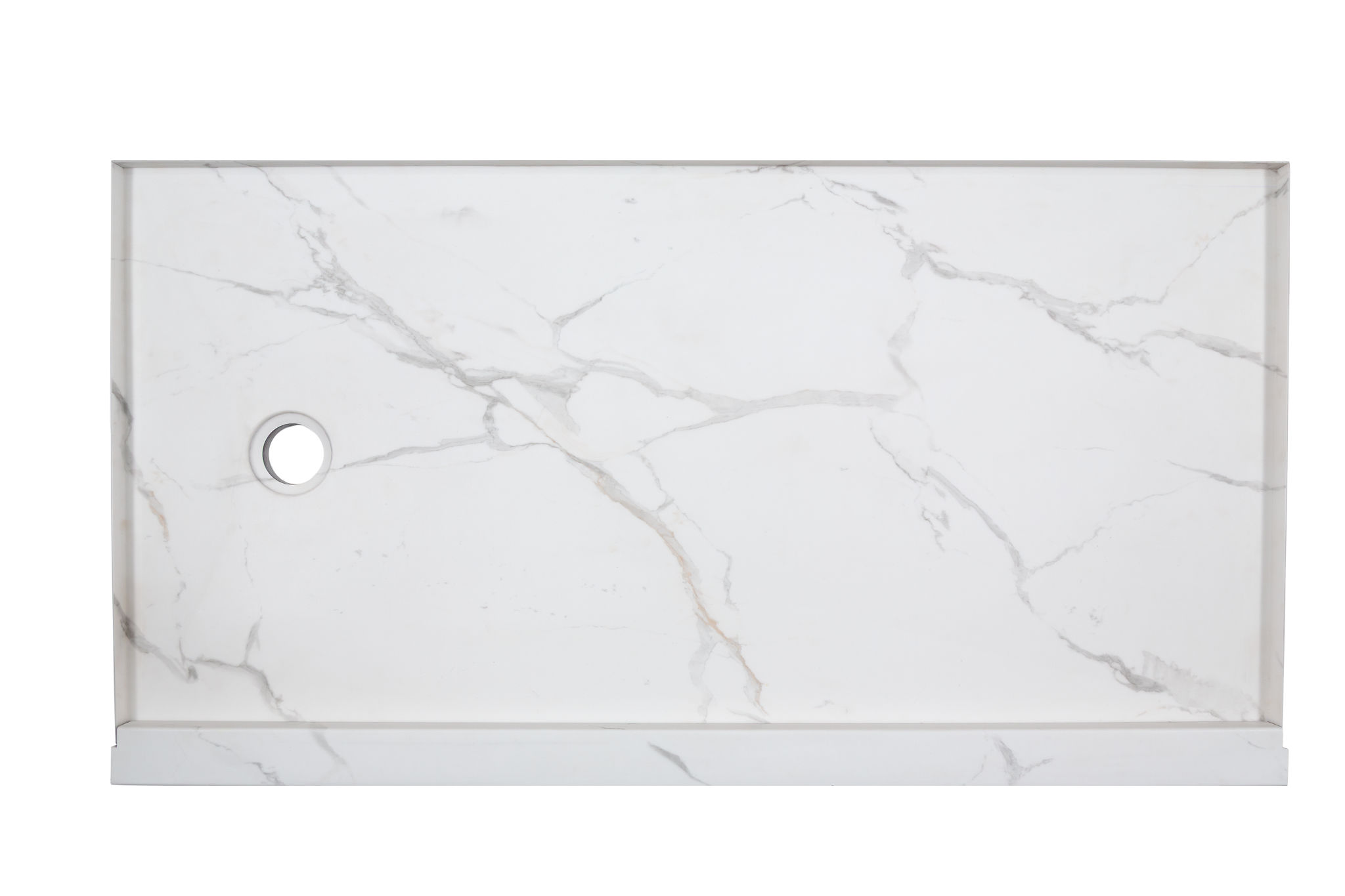 Shower Pan 32x60 Bianco Marble | Macar's Interiors