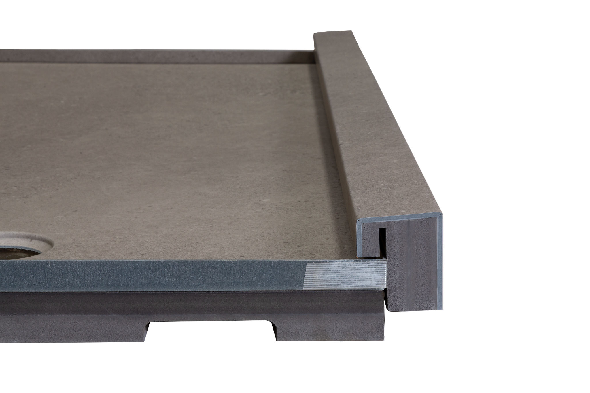 Shower Pan 32x60 Concrete Sand | Macar's Interiors