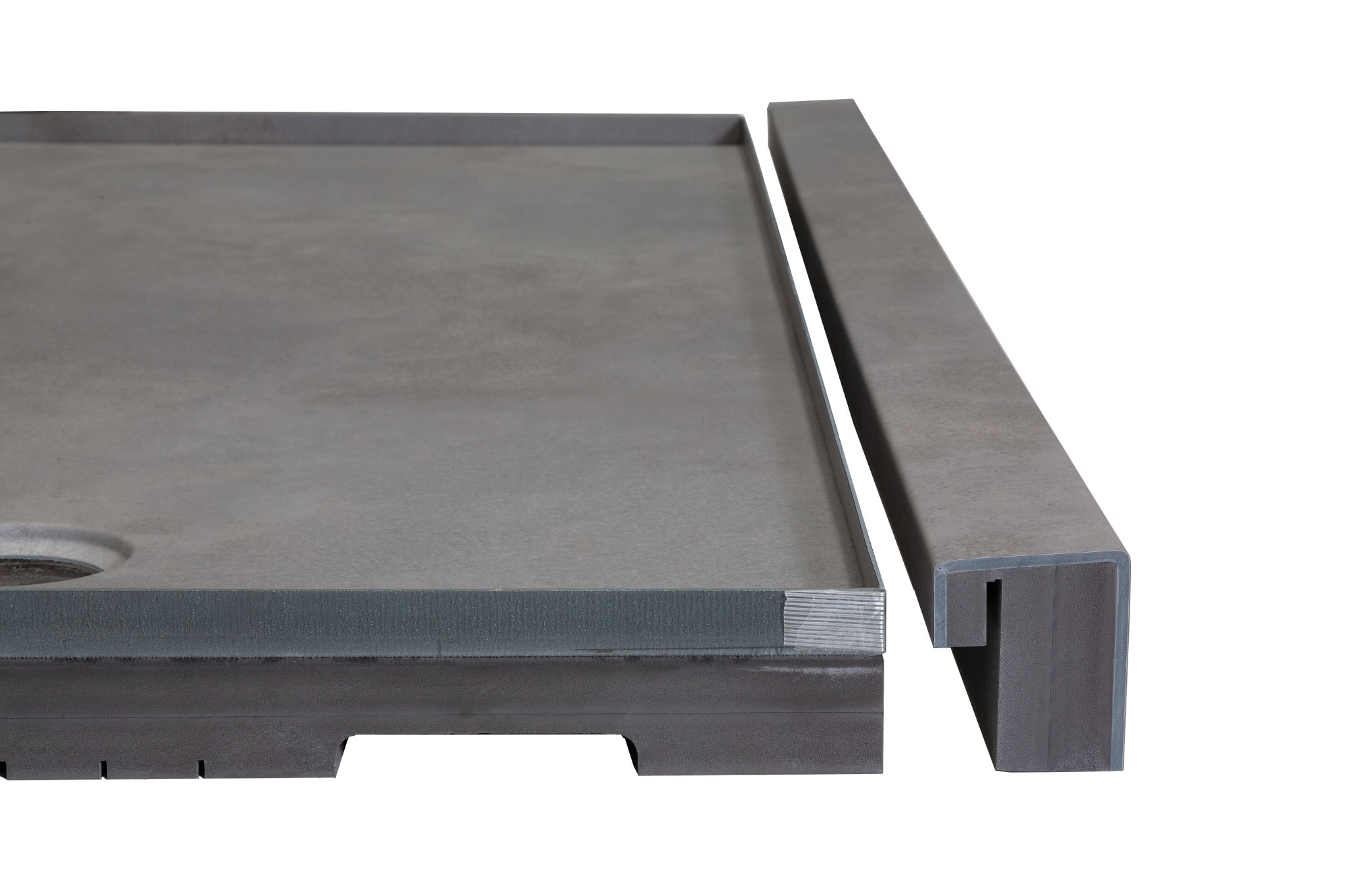Shower Pan 32x60 Urban Concrete | Macar's Interiors