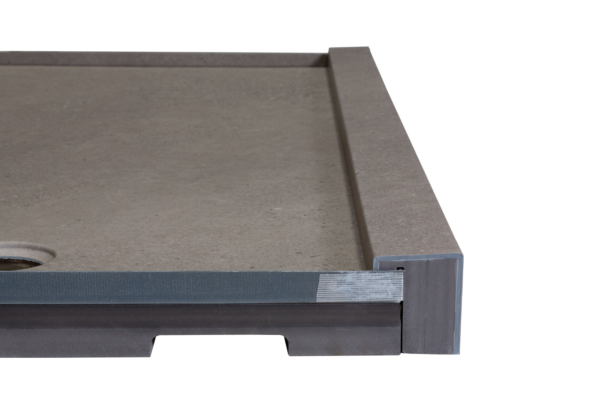 Shower Pan 36x60 Concrete Sand | Macar's Interiors