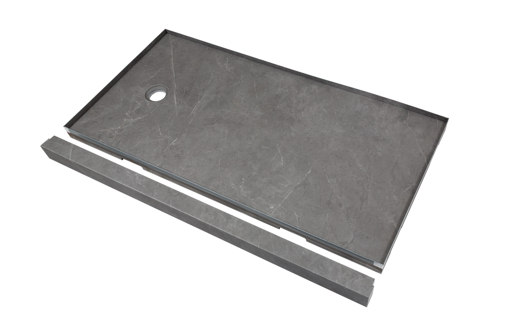 Shower Pan 36x60 Graphite Slate | Macar's Interiors